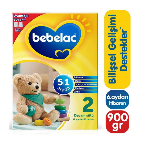 Bebelac 2 Devam Sütü 900 gr