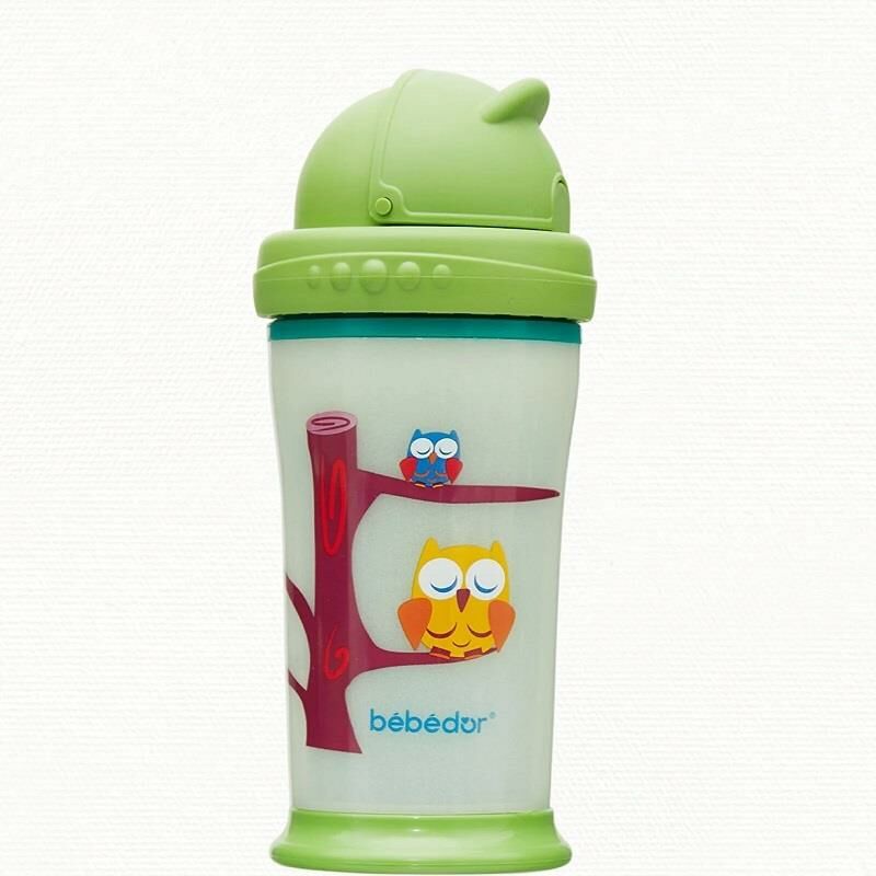 Bebedor Karanlıkta Parlayan Pipetli Bardak 7510 240 ml