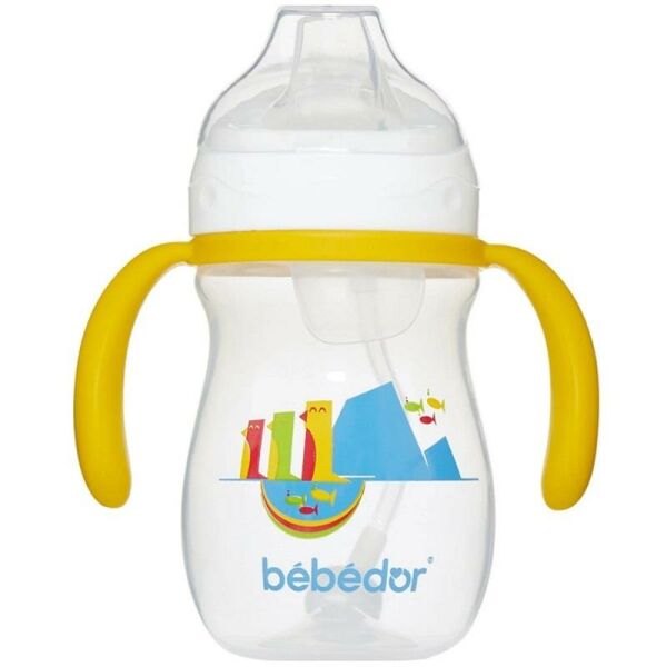 Bebedor 7503 Yumuşak Uçlu Kulplu 6 Ay+ Alıştırma Bardağı 270 ml