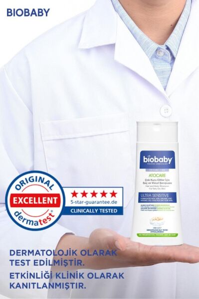 Biobaby Kuru ve Atopik Ciltler İçin Şampuan 300 ml