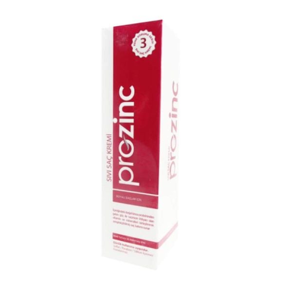 Prozinc Boyalı Saçlar İçin Sıvı Saç Kremi 100 ml