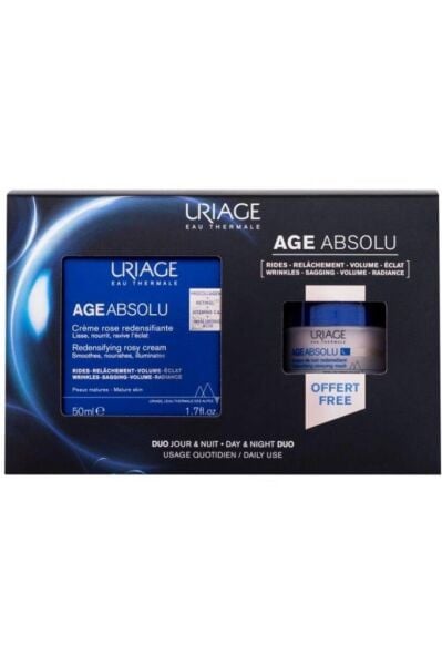 Uriage Age Absolu Cr Rose Redensifiante P 50 ml + Age Absolu Night Mask 15 ml