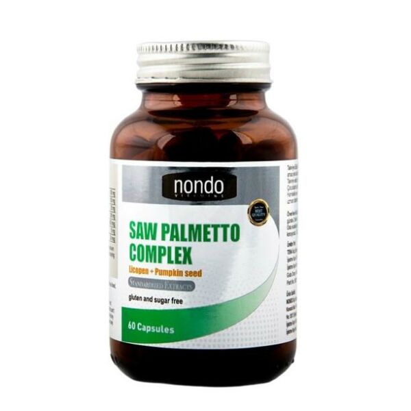 Nondo Vitamins Saw Palmetto Complex 60 Kapsül