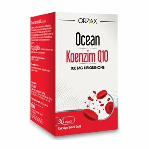 Orzax Ocean Koenzim Q10 30 Kapsül