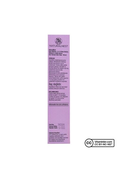 Naturalnest Immy Beta Glukan Çilek Aromalı Şurup 150 ml