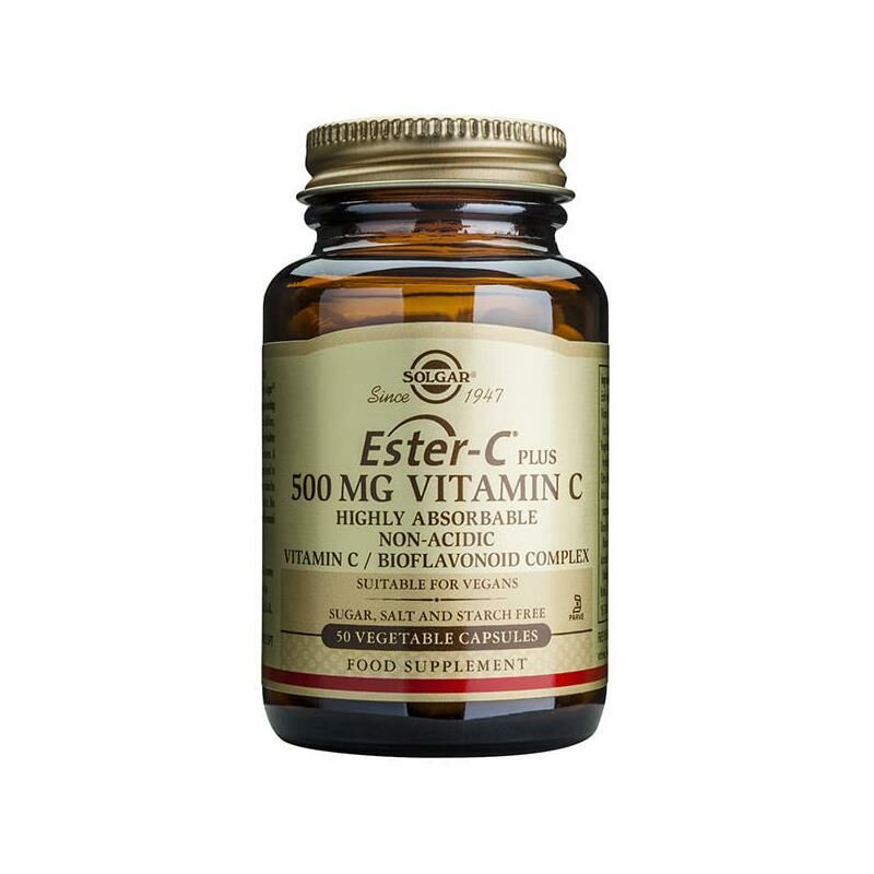 Solgar Ester-C Plus 500 Mg 50 Kapsül