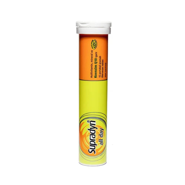 Supradyn Efervesan Portakal Aromalı 15 Tablet