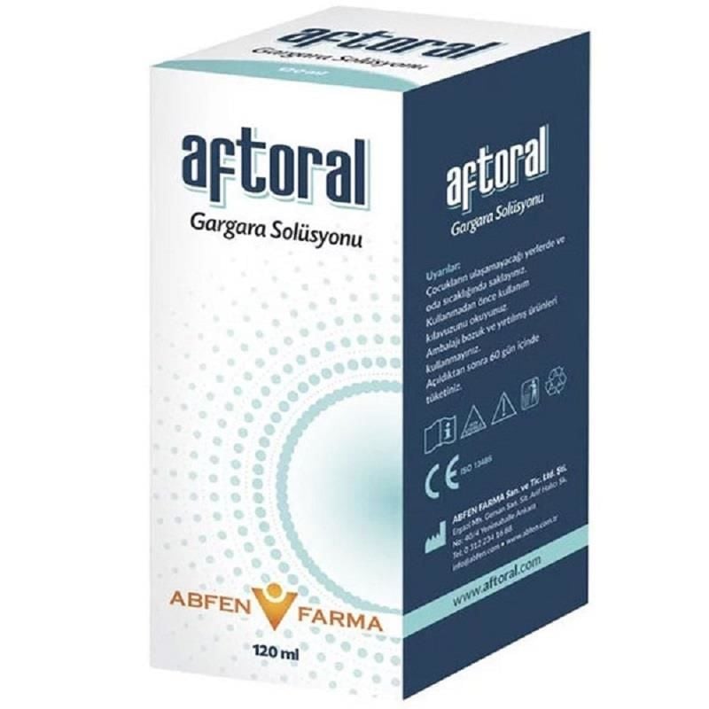 Abfen Farma Aftoral Gargara Solüsyonu 120 ml