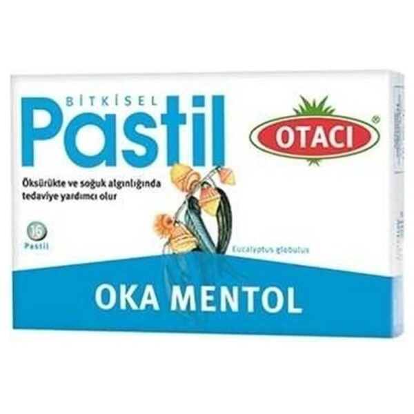 Otacı Oka Mentol Pastil 16 Adet