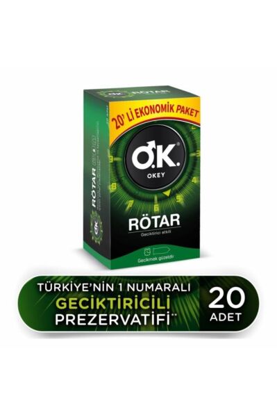Okey Prezervatif Rötar Ekonomik 20'li