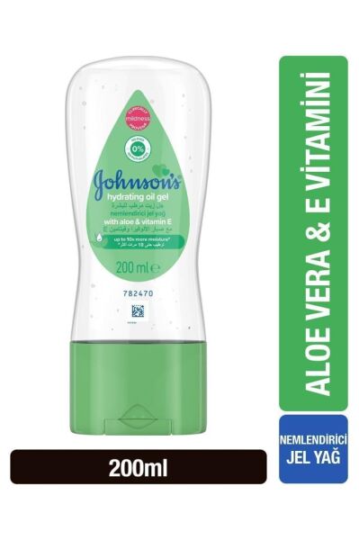 Johnson's Aloe Vera Jel Bebek Yağı 200 ml