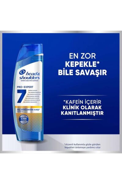 Head & Shoulders Pro-Expert 7 Kafein İle Dökülme Karşıtı Şampuan 300 ml