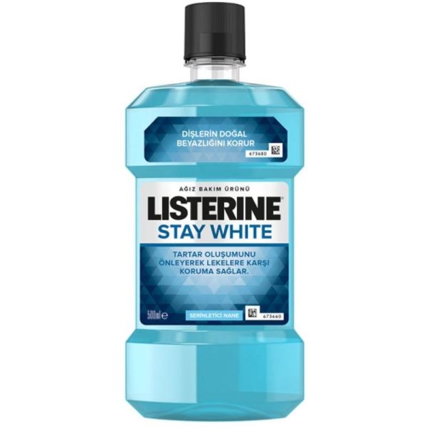 Listerine Stay White Ağız Gargarası 500 ml
