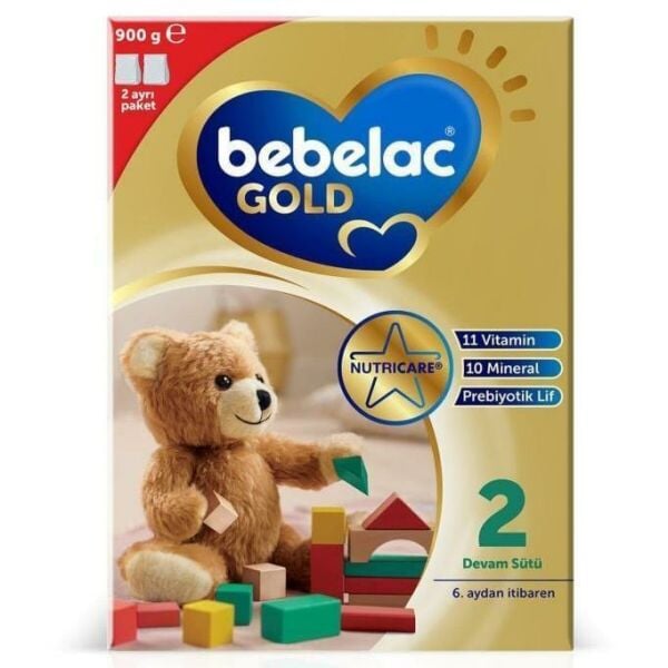 Bebelac Gold 2 Çocuk Devam Sütü 900 gr