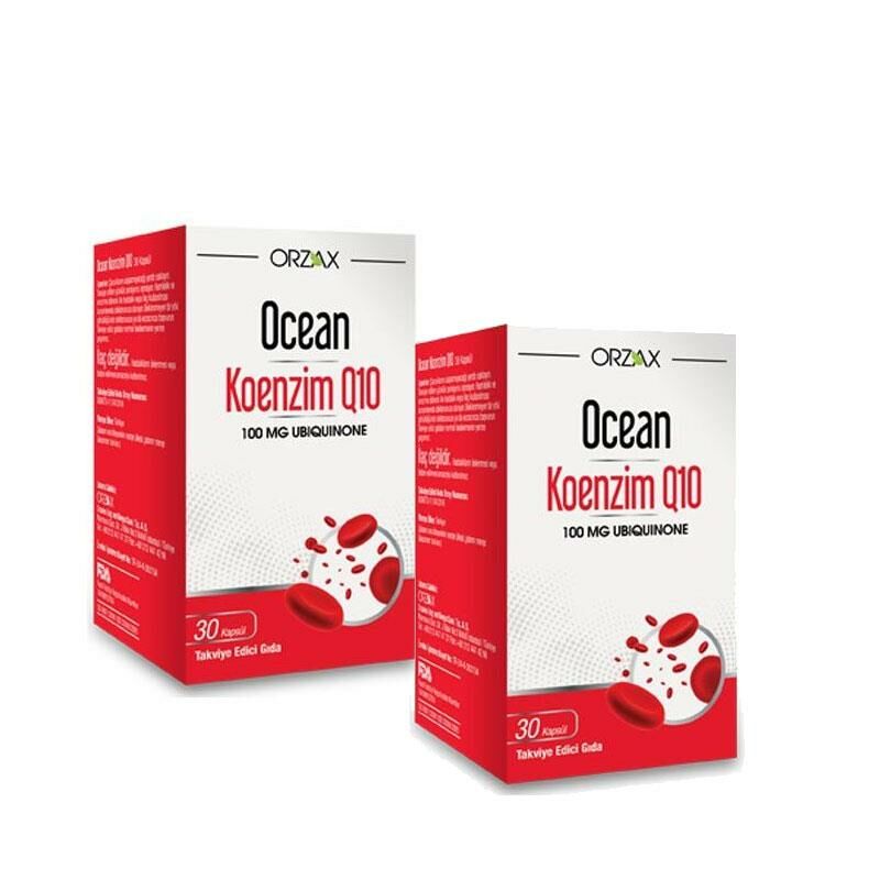 Ocean Koenzim Q10 30 Kapsül İkili Set