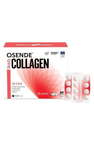 Osende Beauty Collagen 64 Çiğneme Tableti