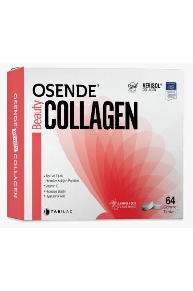 Osende Beauty Collagen 64 Çiğneme Tableti