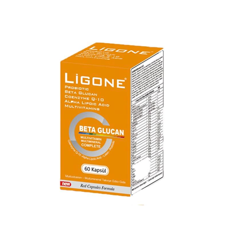 Ligone Beta Glucan Multivitamin 60 Kapsül