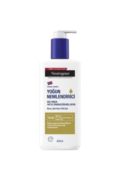 Neutrogena Yağ İle Zenginleştirilmiş Yoğun Nemlendirici Losyon 400 ml