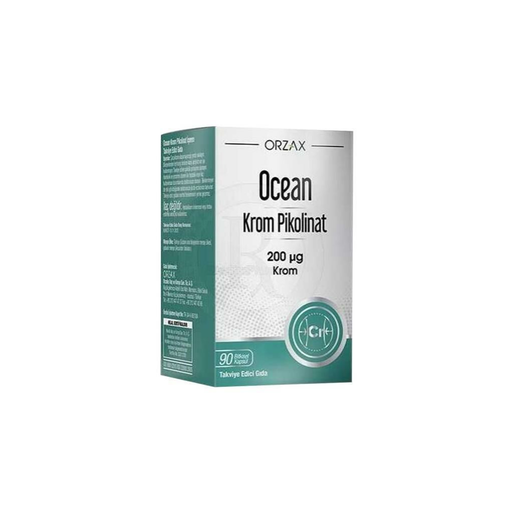 Orzax Ocean Krom Pikolinat 20 Mcg 90 Kapsül
