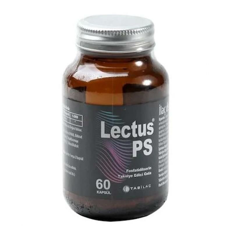 Lectus PS Fosfatidilserin Takviye Edici Gıda 60 Kapsül
