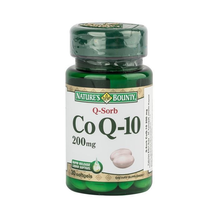 Nature's Bounty Co Q-10 (Q-Sorb) 200mg 30 Softjel