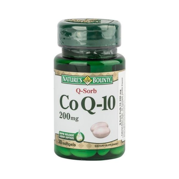Nature's Bounty Co Q-10 (Q-Sorb) 200mg 30 Softjel