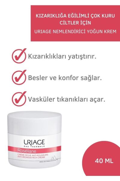 Uriage Roseliane Anti Redness Rich Cream 50 ml