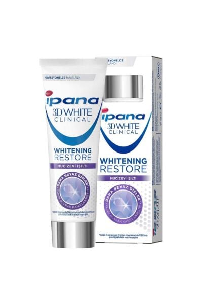 İpana 3D White Clinical Mucizevi Işıltı Diş Macunu 65 ml