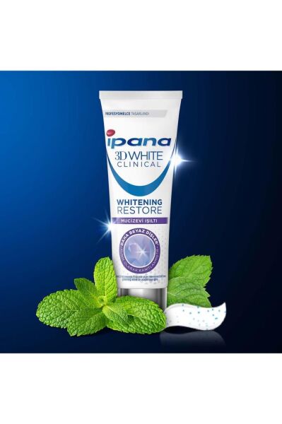 İpana 3D White Clinical Mucizevi Işıltı Diş Macunu 65 ml