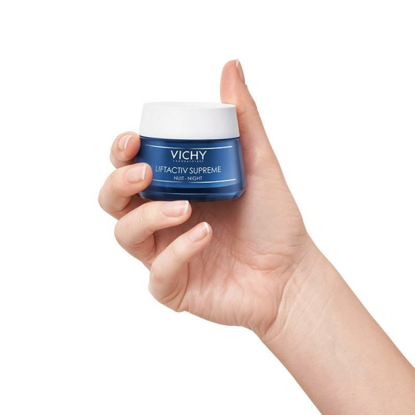 Vichy Liftactiv Supreme Kırışıklık Karşıtı Gece Bakım Kremi Kuru Ciltler 50 ml