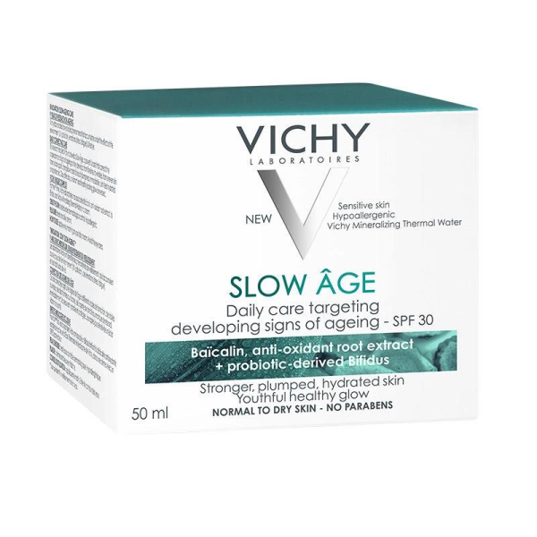 Vichy Slow Age Bakım Kremi Probiyotik Türevi İçeren Kuru Ciltler Kırışıklık Karşıtı 50 ml