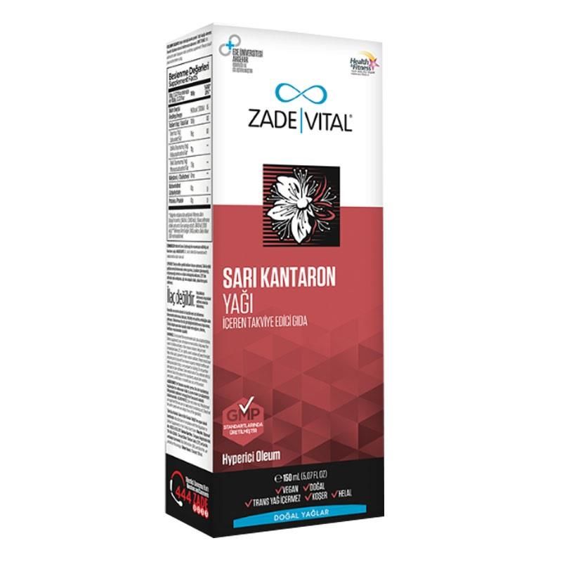 Zade Vital Sarı Kantaron Yağı 150 ml