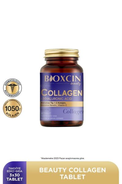 Bioxcin Collagen Hyaluronic Acid Hidrolize Tip 1-3 Kolajen 3 x 30 Tablet - 3 Al 2 Öde