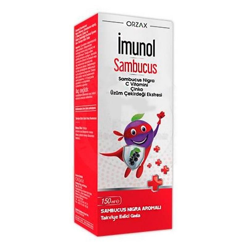 Orzax Ocean İmunol Sambucus Şurup 150 ml
