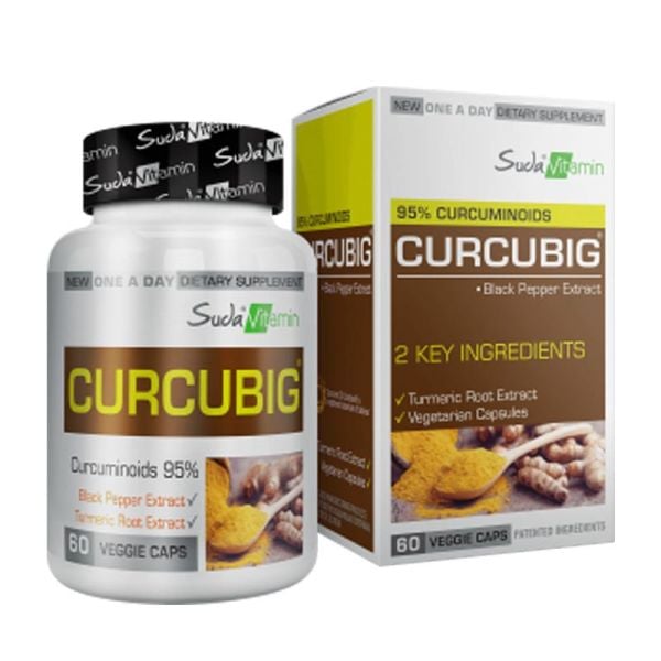 Bigjoy Vitamins Curcubig 60 Veggie Caps