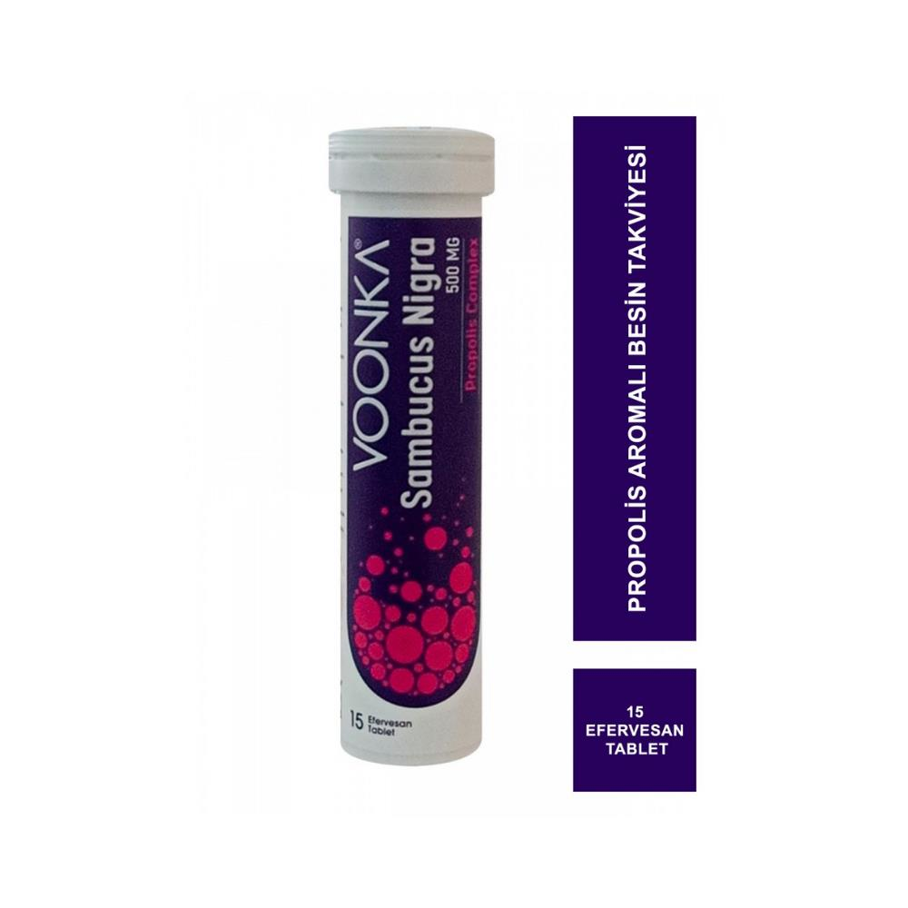 Voonka Sambucus Nigra Propolis Complex 15 Efervesan