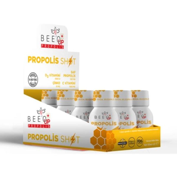 Bee'o Up Propolis Shot 50 ml 12'li