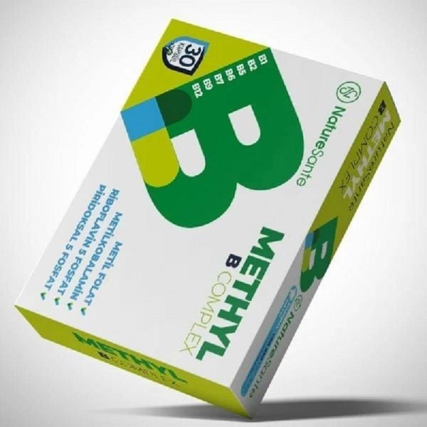 NatureSante Methyl B Complex Takviye Edici Gıda 30 Kapsül