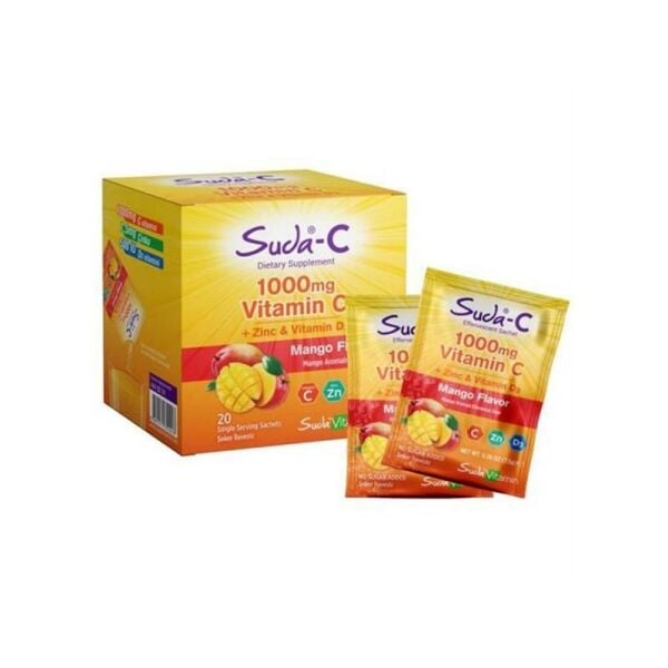 Suda Vitamin C 1000mg Mango Aromalı 20 Saşe