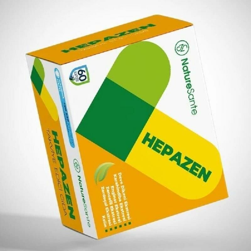 NatureSante Hepazen Takviye Edici Gıda 60 Kapsül