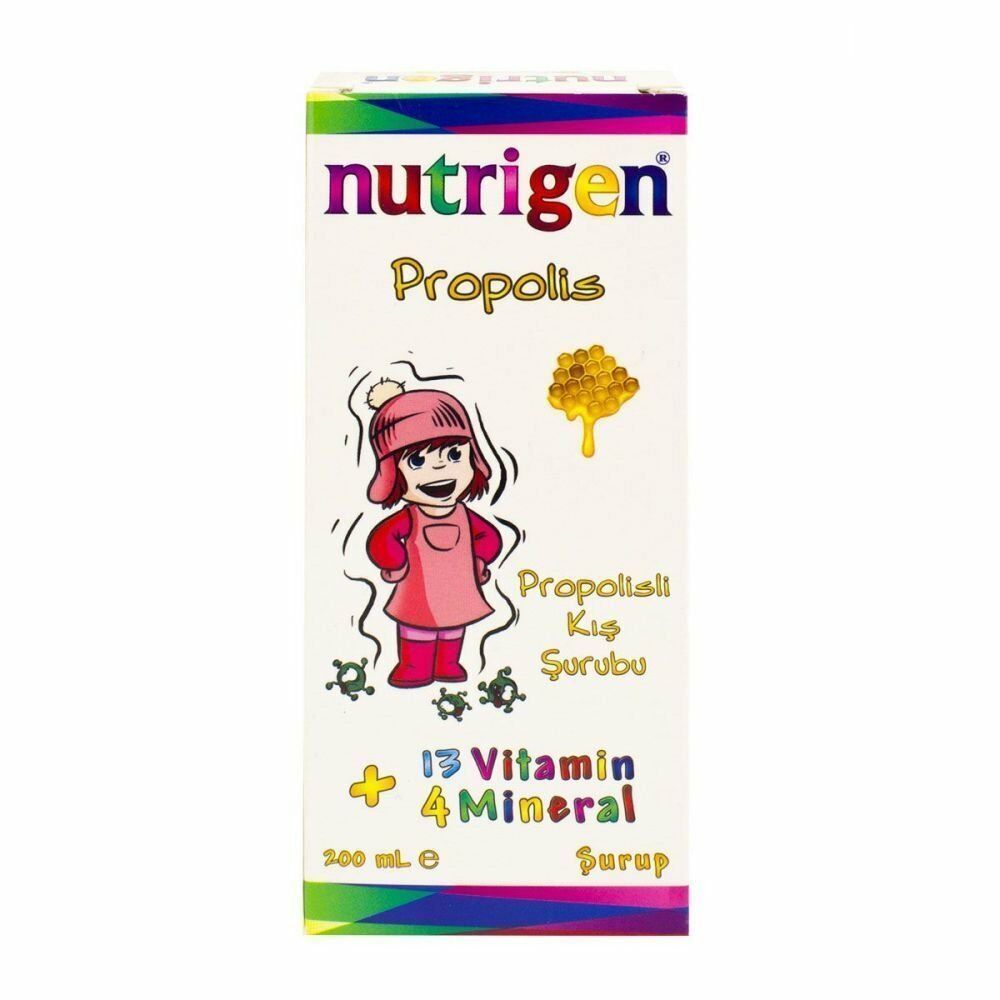 Nutrigen Propolis Böğürtlenli Şurup 200 ml
