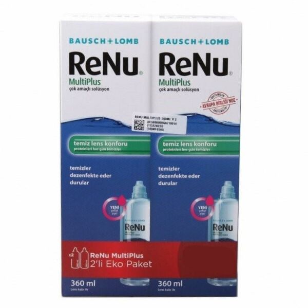 Bausch & Lomb Renu Multiplus Lens Solüsyonu 360 ml 2'li Paket