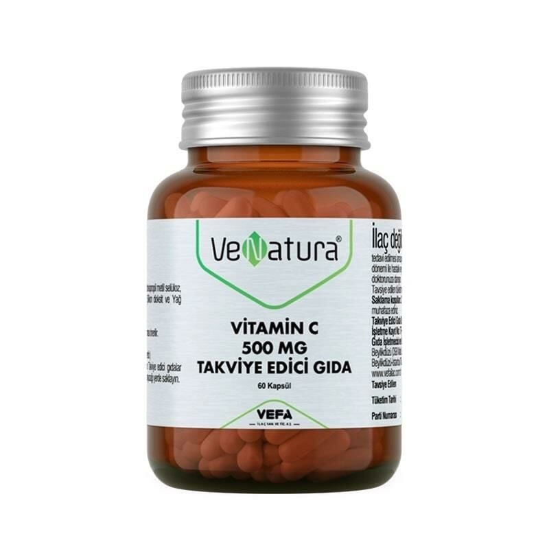 VeNatura Vitamin C 500 mg 60 Kapsül