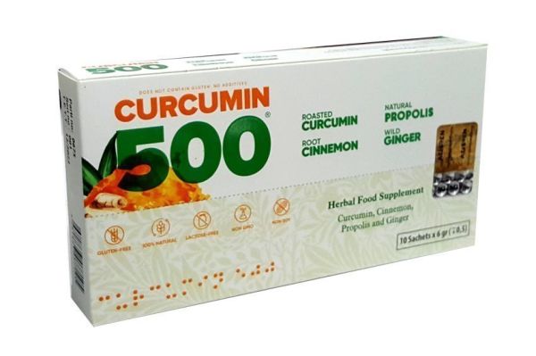 Curcumin 500 Zerdeçal Özlü 10 Saşe 6 gr lık