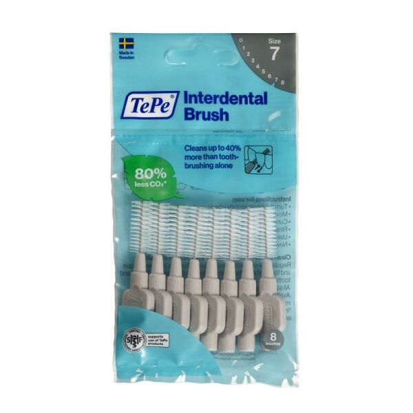Tepe 1.3 mm Gri Arayüz Fırçası 8'li
