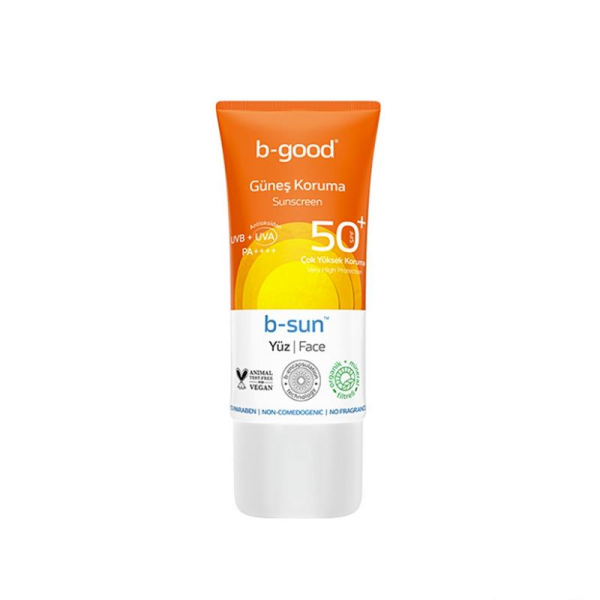 Bgood Yetişkin Yüz Güneş Spf50 50 ml