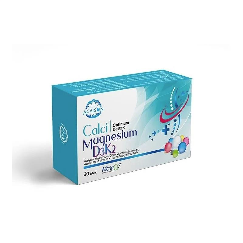 Acvison Calcimagnesium D3K2 30 Tablet