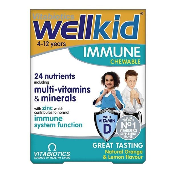 Wellkid Immune Chewable Tablet 30 luk