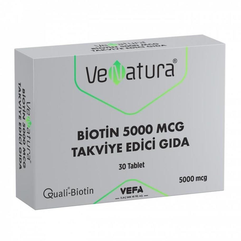 VeNatura Biotin 5000 mcg 30 Tablet